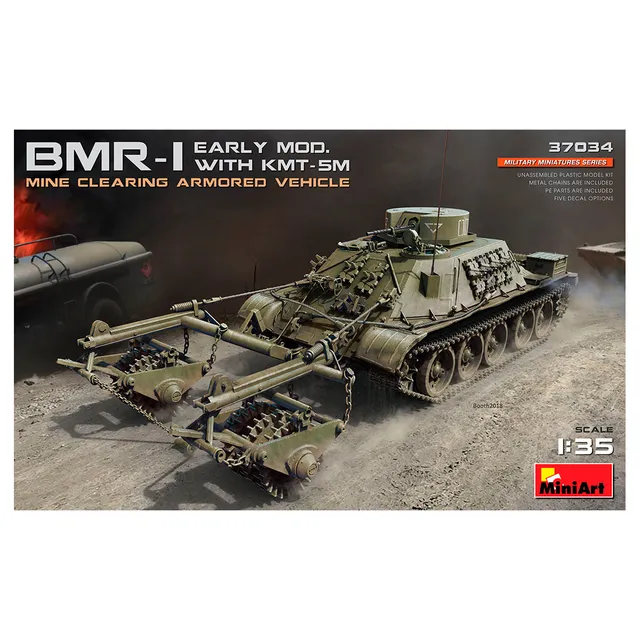 ak-interactive-1-35-bmr-1-early-mod-with-kmt-5m-kit-modellismo-veicolo-corazzato image 1