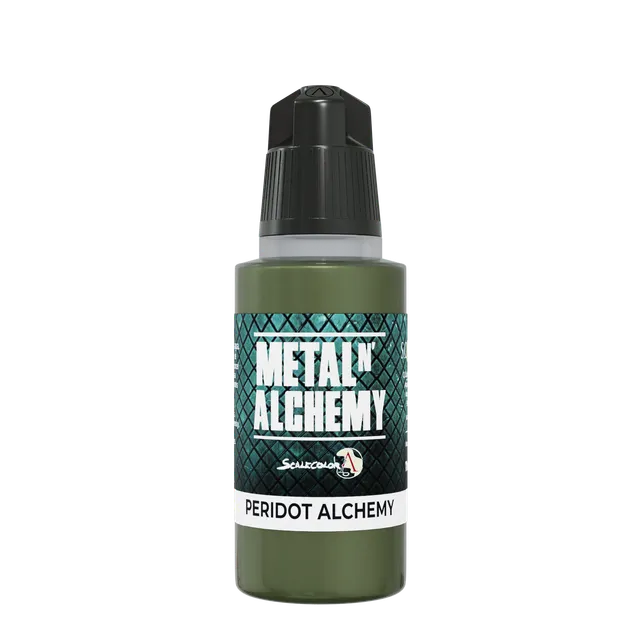 scale75-metal-n-alchemy-peridot-alchemy-pittura-acrilica-metallizzata-17ml image 1