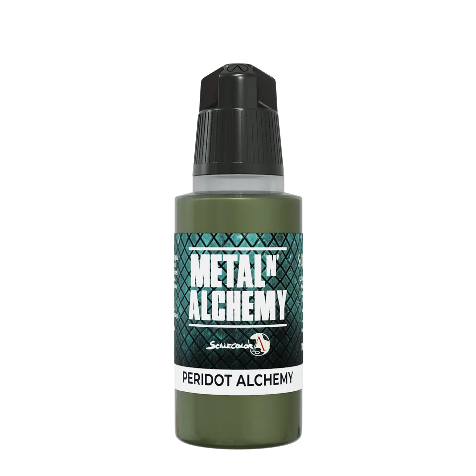 scale75-metal-n-alchemy-peridot-alchemy-pittura-acrilica-metallizzata-17ml image 1