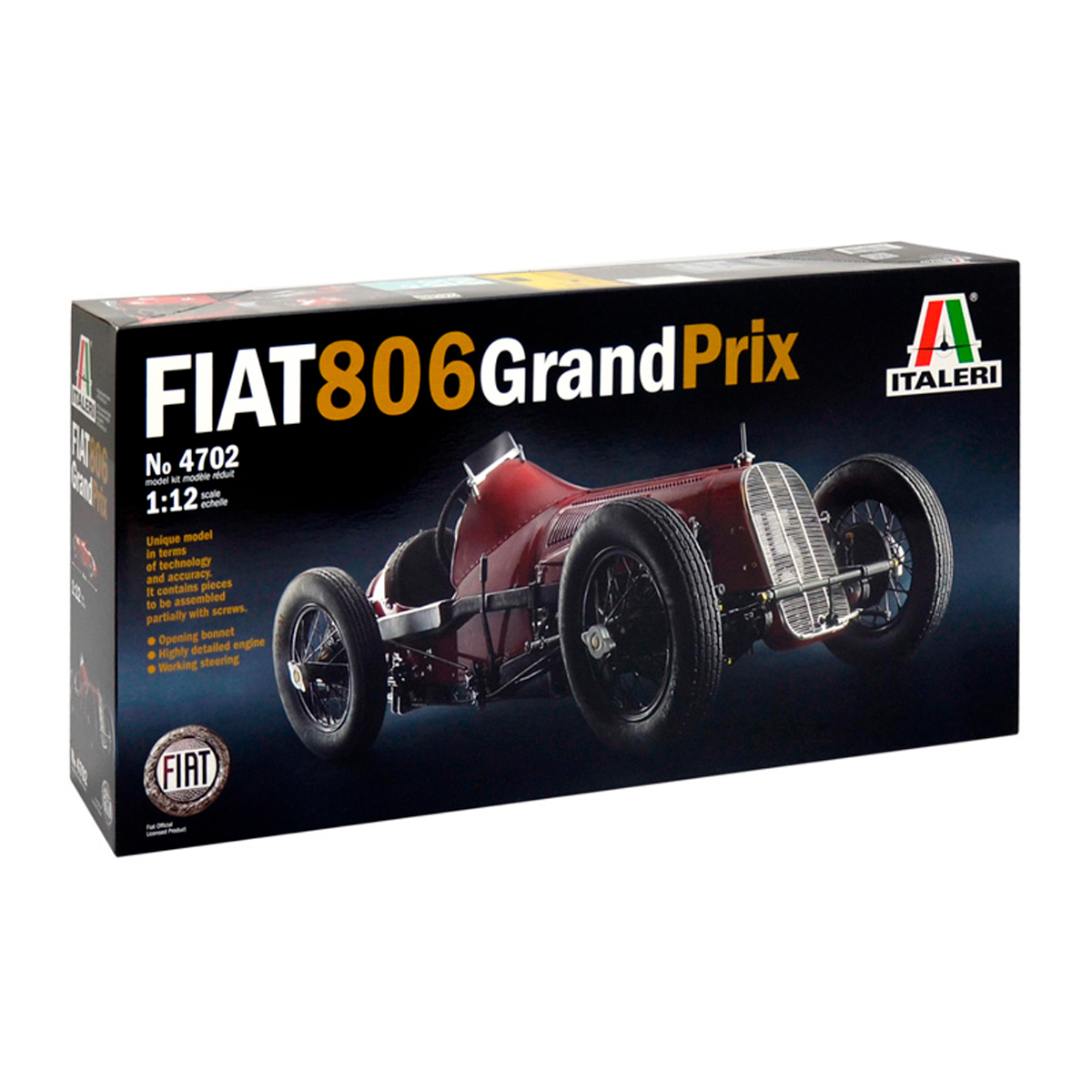 ak-interactive-1-12-fiat-806-grand-prix-kit-auto-storica-modellismo image 1