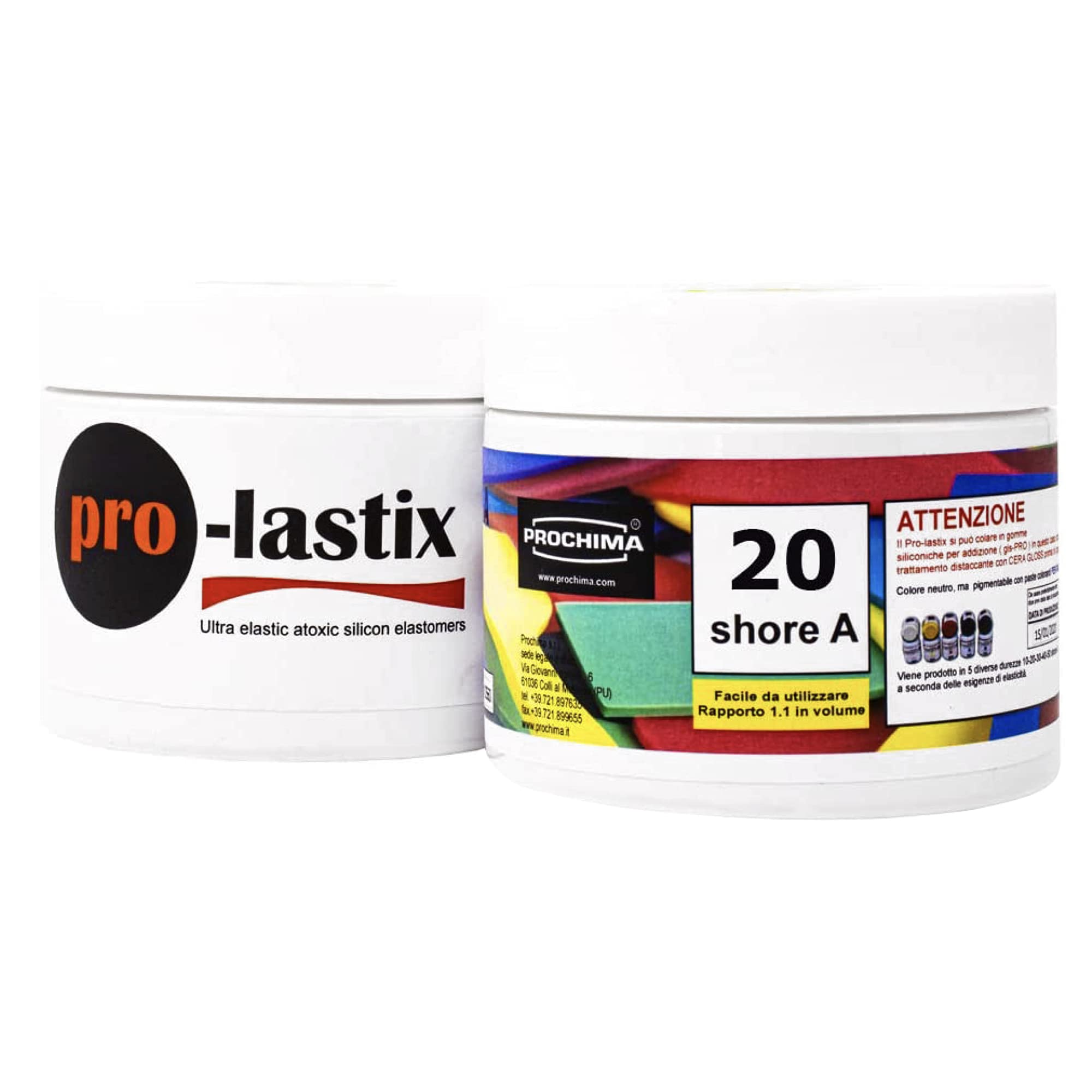 prochima-pro-lastix-20-elastomero-siliconico-bicomponente-1-kg image 1