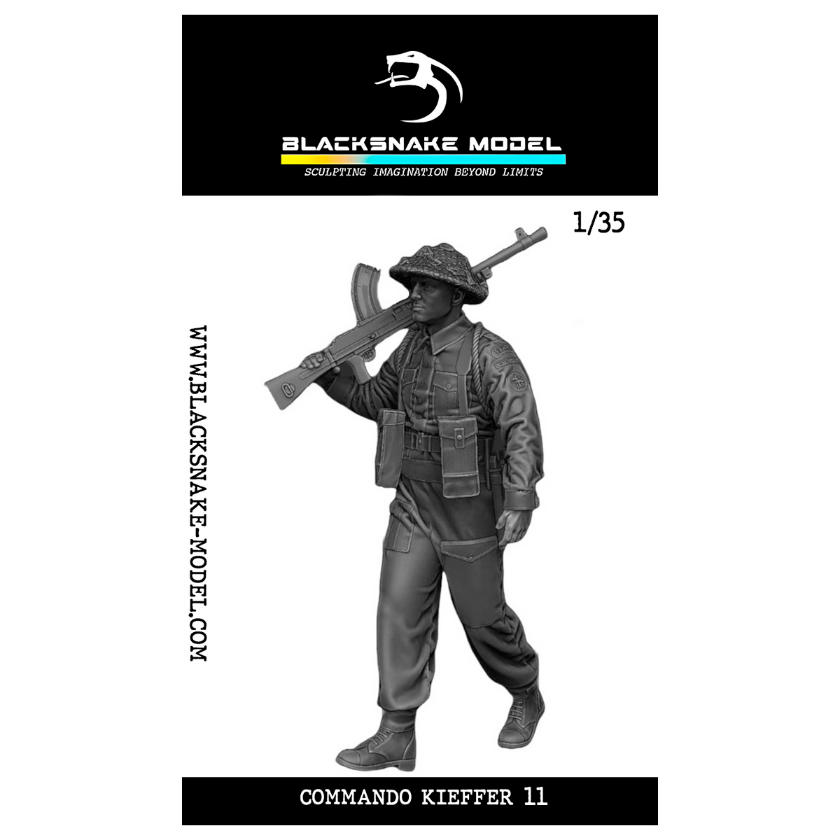 ak-interactive-commando-kieffer-soldier-11-wwii-bren-gunner-kit-di-modellismo image 1