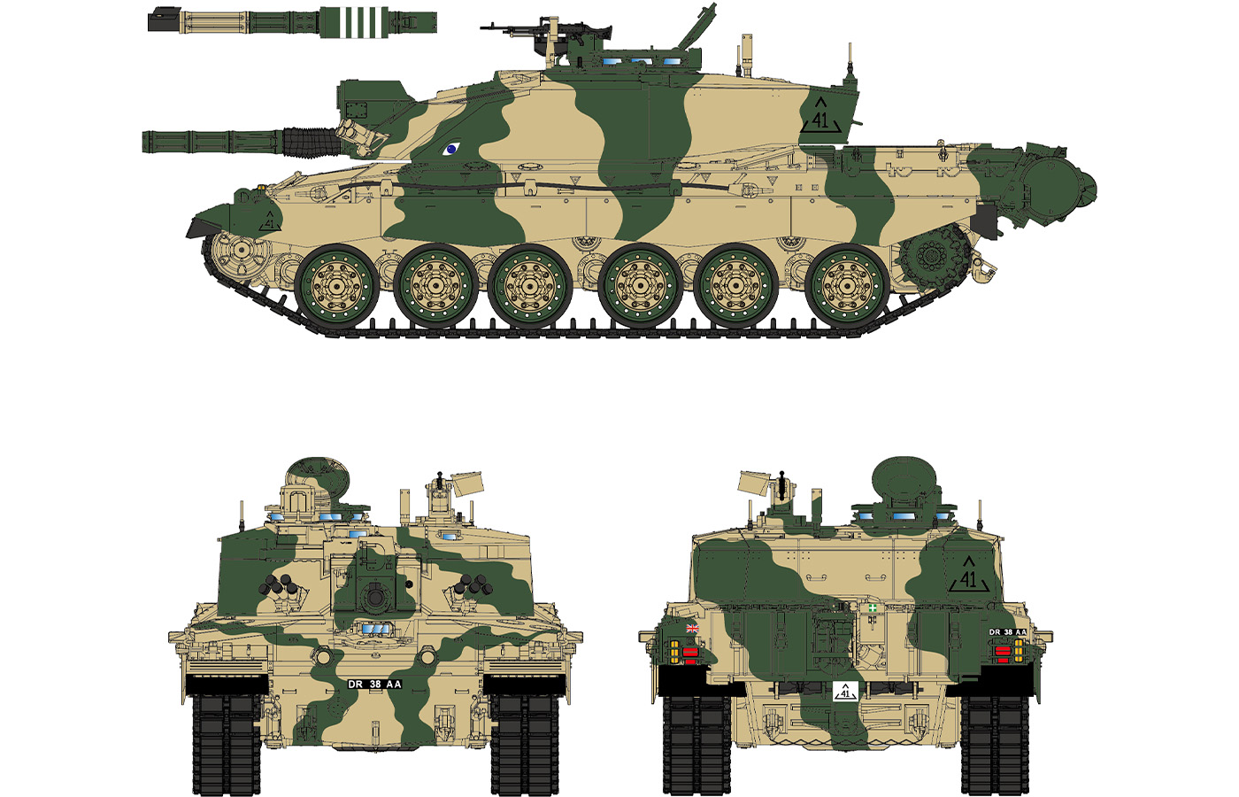 ak-interactive-challenger-2-british-main-battle-tank-1-35 image 4