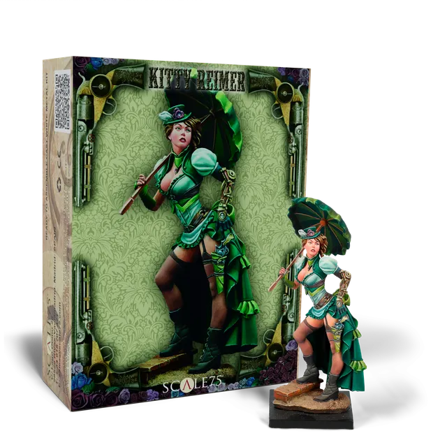 scale75-kitty-reimer-figura-75mm-in-resina-e-metallo-bianco-da-montare-e-dipinge image 1