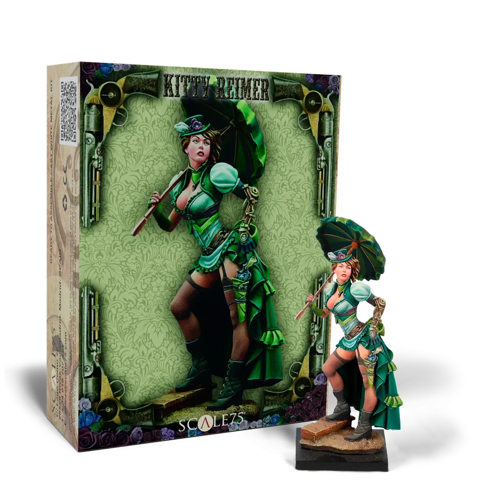 scale75-kitty-reimer-figura-75mm-in-resina-e-metallo-bianco-da-montare-e-dipinge image 1