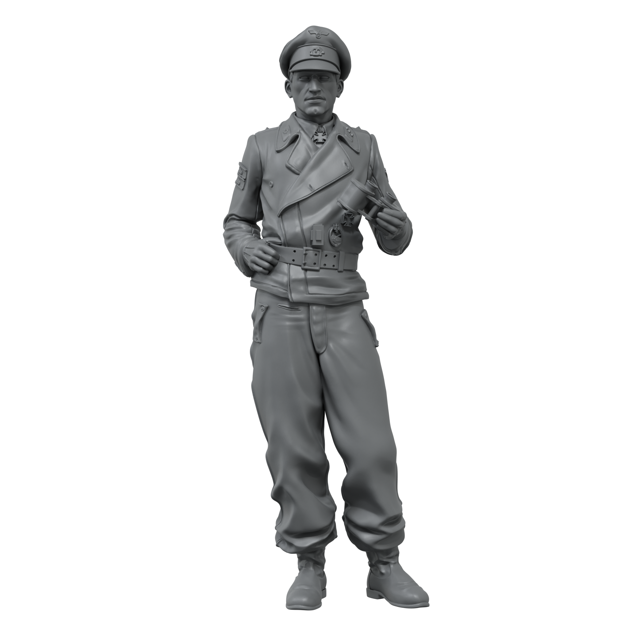 scale75-warfront-german-tankers-2-miniatura-resina-1-72-da-montare-e-dipingere image 2