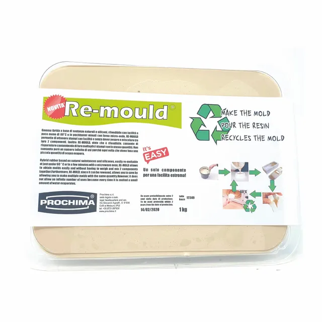 prochima-re-mould-gr620g800-gomma-riutilizzabile-per-stampi-800-gr-bianca image 1