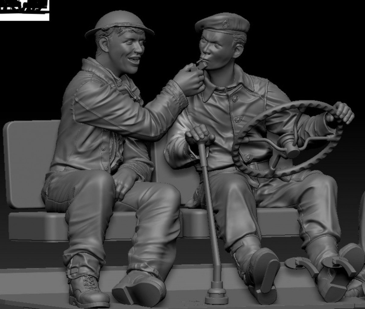 ak-interactive-1-35-british-crew-m1a1-wrecker-set-figure-modellismo-militare image 2