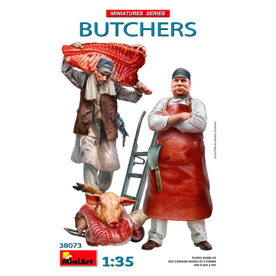 ak-interactive-1-35-butchers-figure-kit-modellismo image 1