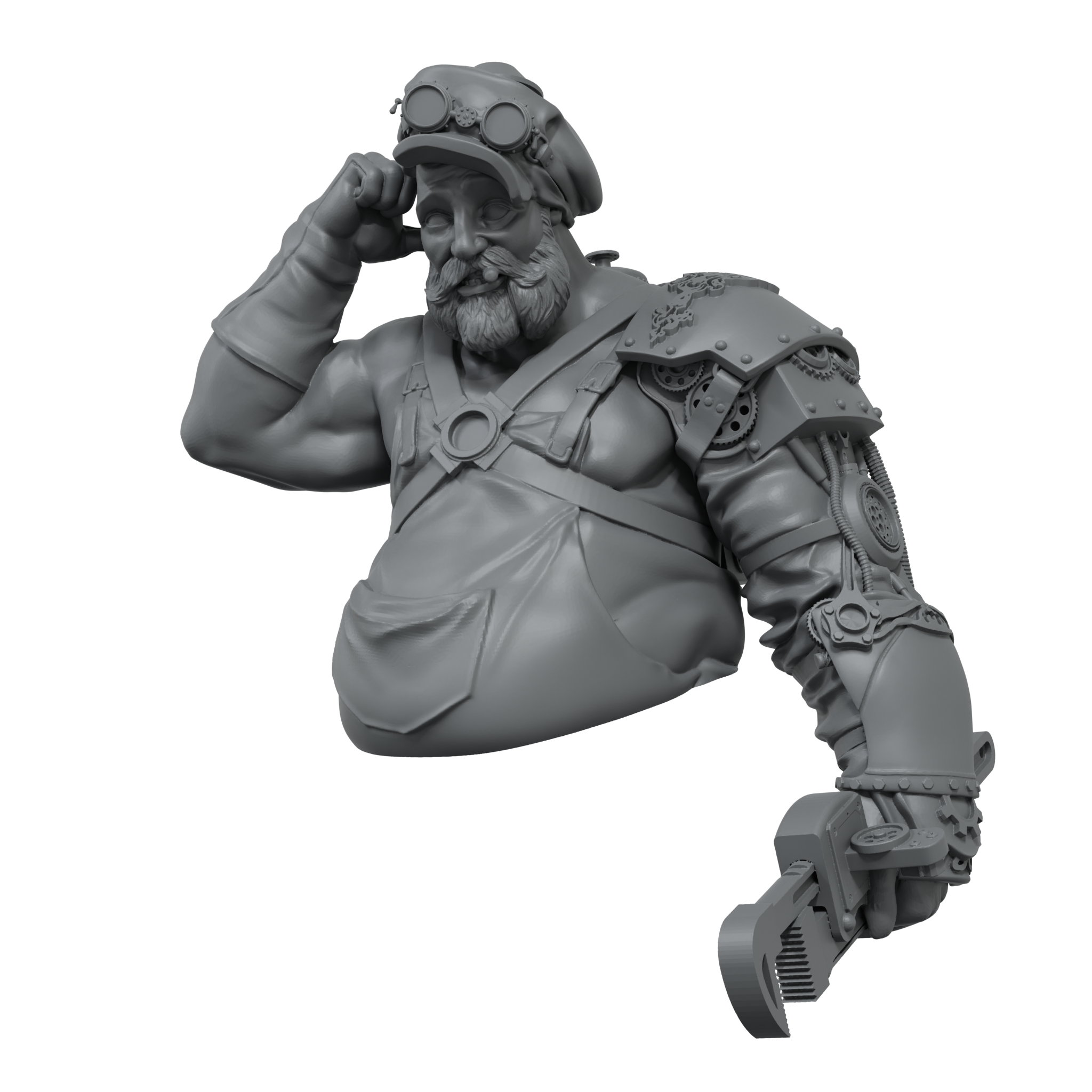 scale75-naughty-gears-joe-cassidy-miniatura-fantasy-in-resina-da-dipingere image 2