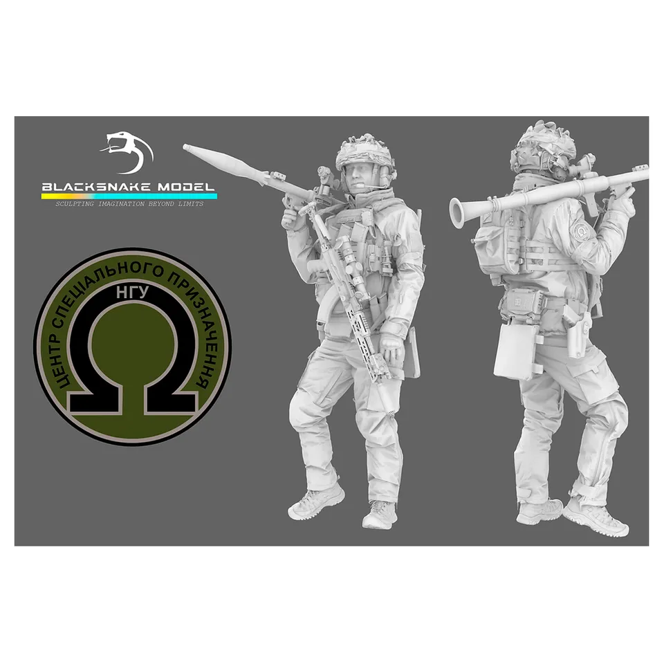 ak-interactive-ukrainian-soldier-10-scala-1-16-figura-in-resina-da-collezione image 1