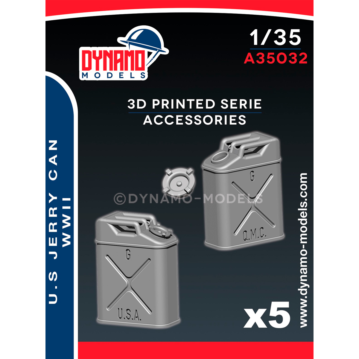 ak-interactive-1-35-u-s-jerry-can-set-10-taniche-americane-5-tappo-aperto-5-tapp image 1
