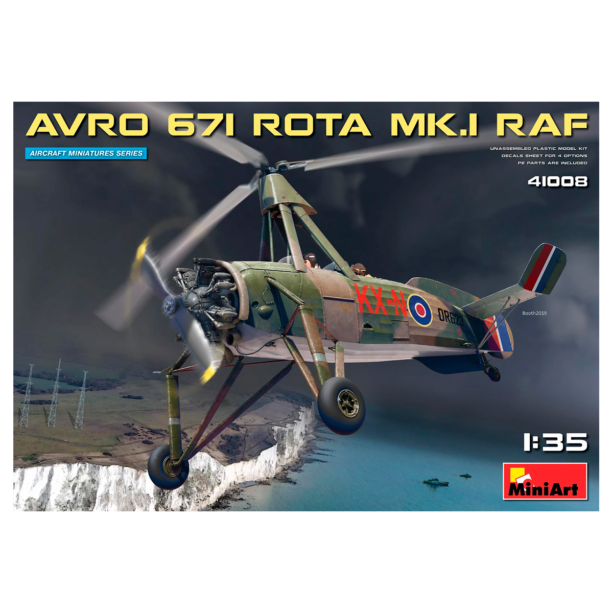 ak-interactive-1-35-avro-671-rota-mk-i-raf-kit-di-modellismo-autogiro image 1