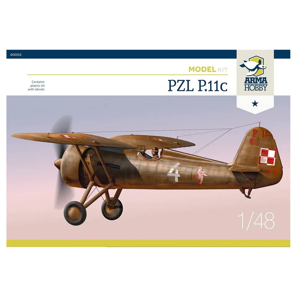 ak-interactive-1-48-pzl-p-11c-kit-modellismo-aereo-polacco-scala-1-48-2 image 1