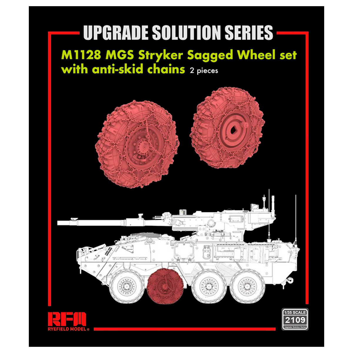 ak-interactive-1-35-m1128-mgs-stryker-set-ruote-sagomate-con-catena-antiscivolo image 1