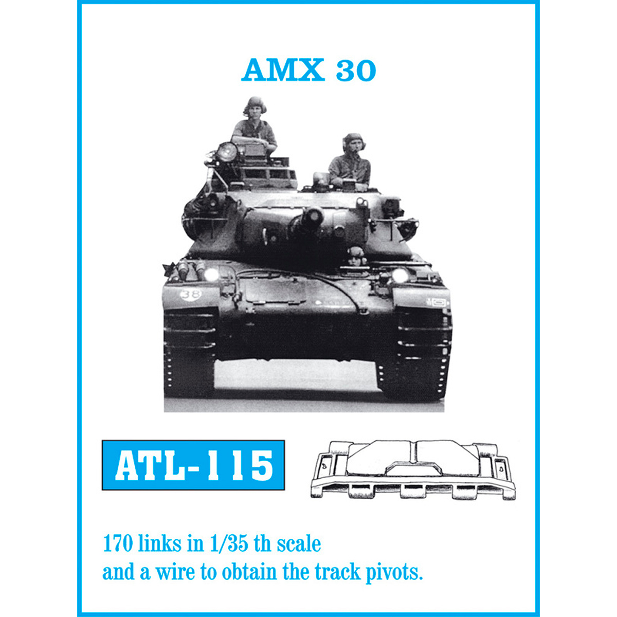 ak-interactive-1-35-metal-tracks-amx-30-cingoli-in-metallo image 1