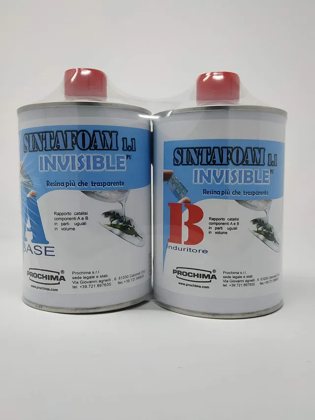 prochima-sintafoam-invisible-fe039k1-resina-poliuretanica-bicomponente-da-1-kg image 1