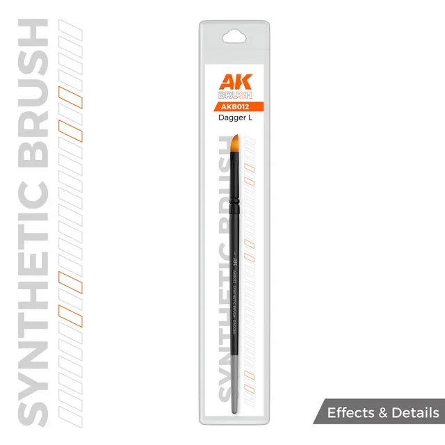 ak-interactive-ak-synthetic-brush-dagger-l-pennello-sintetico-per-modellismo image 1