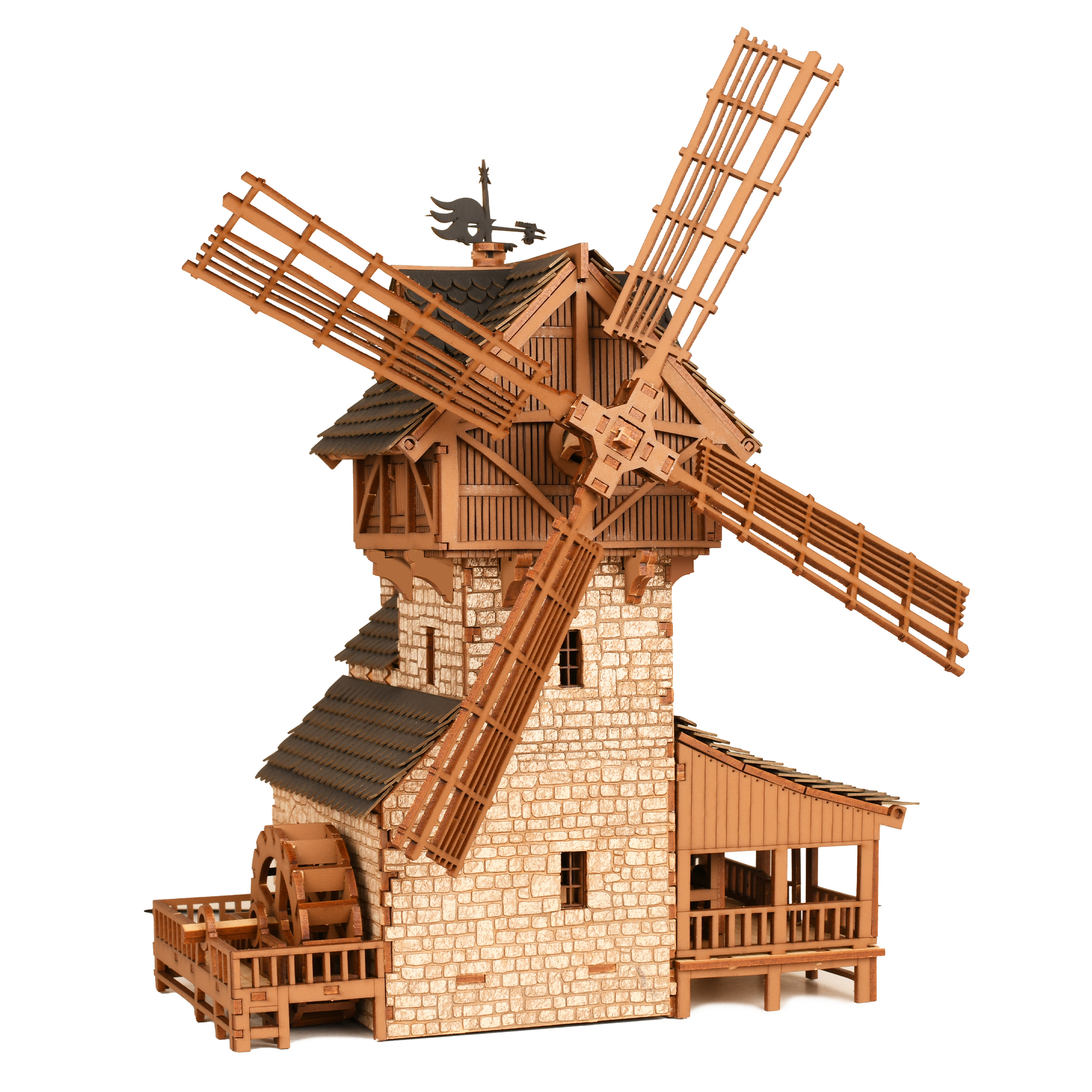 ak-interactive-the-windmill-28mm-scale-mulino-per-modellismo-e-wargame image 2