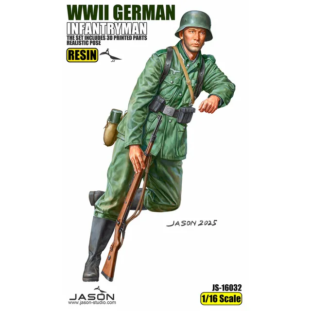 ak-interactive-fante-tedesco-wwii-figura-in-scala-1-16 image 1