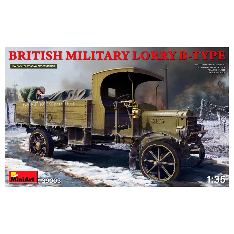 ak-interactive-1-35-british-military-lorry-b-type-kit-camion-militare-2 image 1